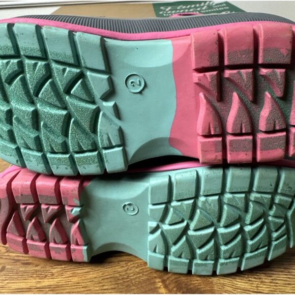 Western Chief Rainbow Rules Winterprene Insulated Rain Boots Big Girls Size 2 - Picture 8 of 10